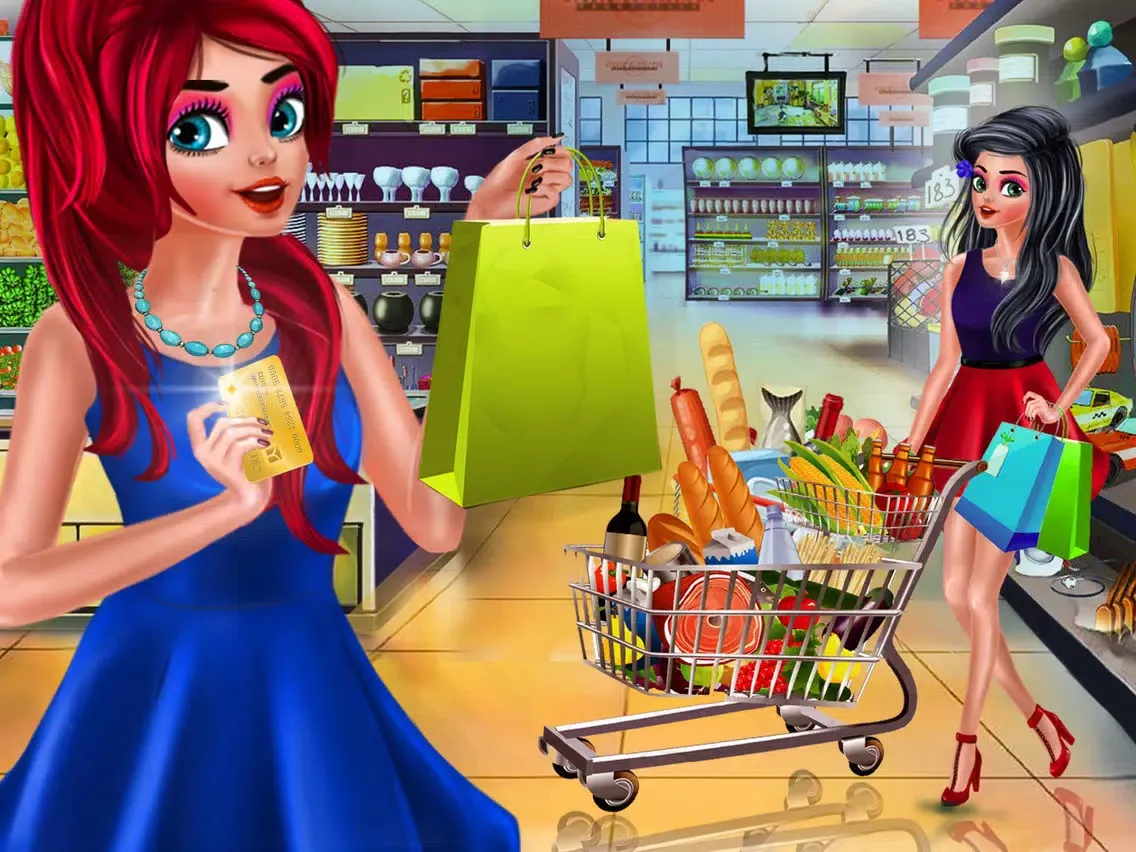 Zrzuty ekranu Super market Grocery Girl iPad 