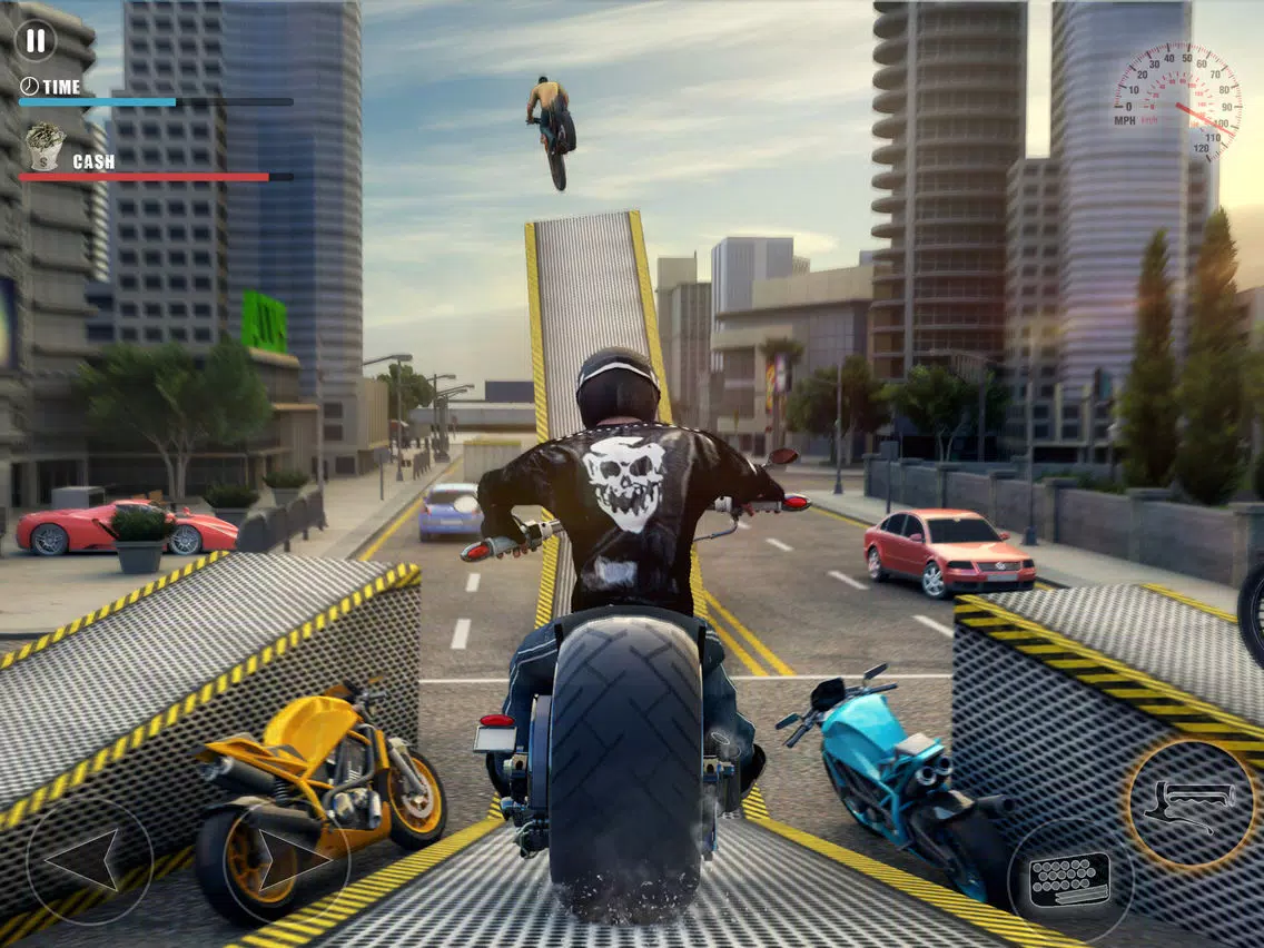 City Bike Rider Driving Stunt iPad  Screenshots