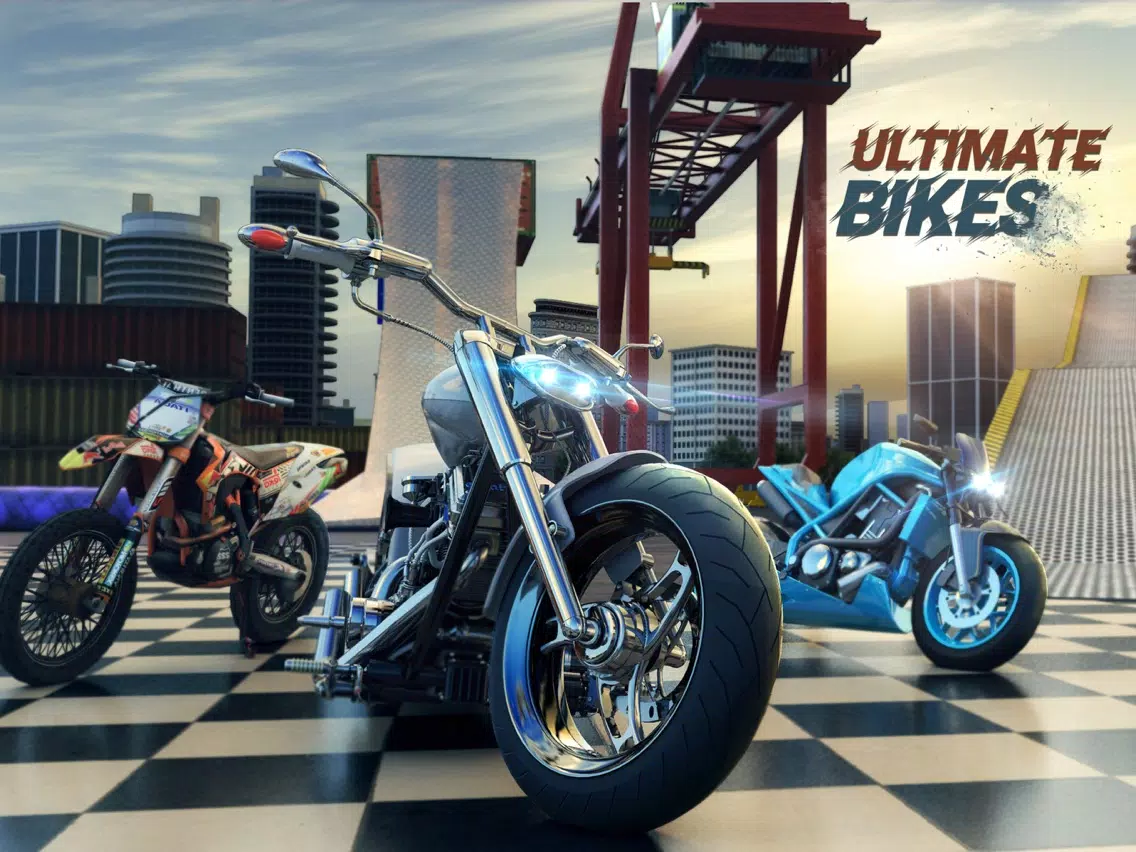 City Bike Rider Driving Stunt iPad  Screenshots