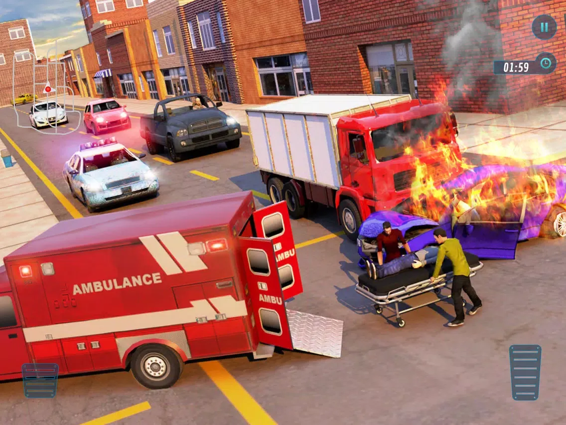 Скриншоты City Ambulance Rescue Team iPad 
