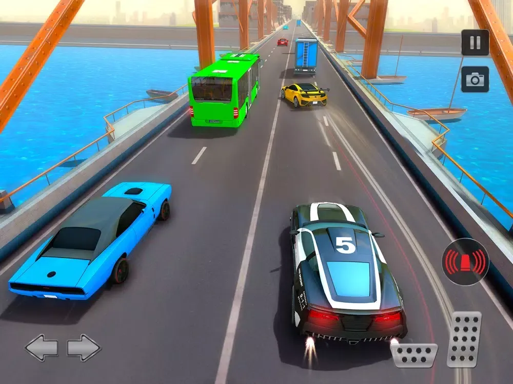 Highway Police Car Chase 3D iPad  Ekran Görüntüleri