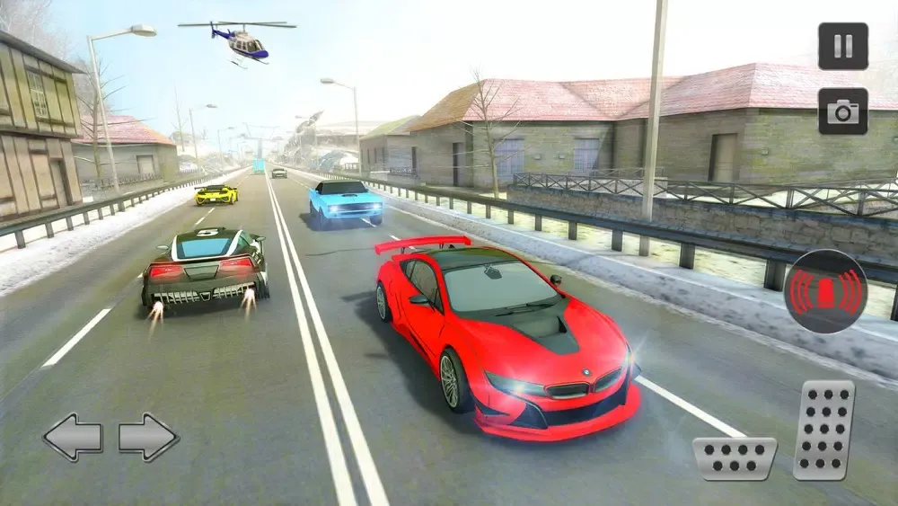 Highway Police Car Chase 3D Ekran Görüntüleri