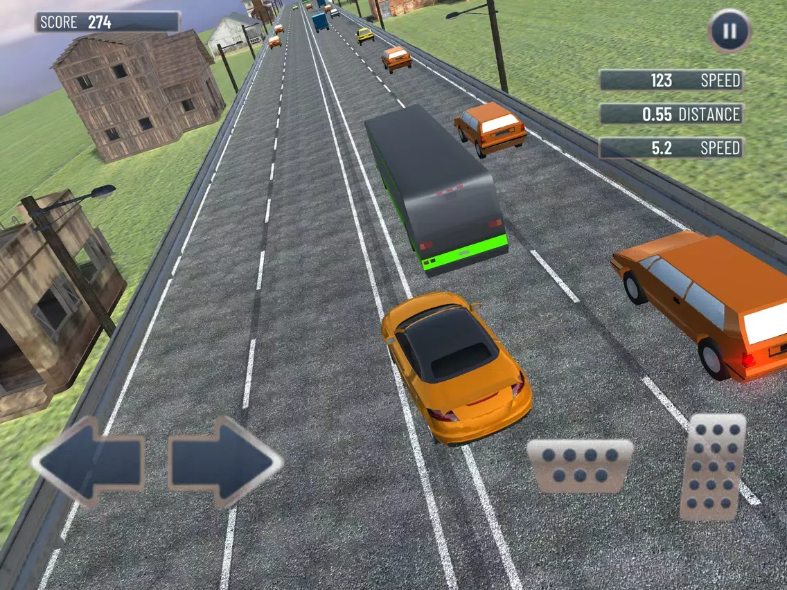 Screenshot di Expressway Car City Adventure iPad 