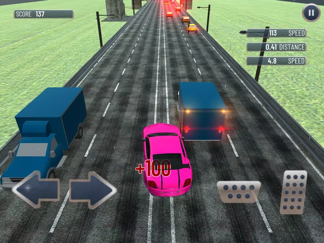 Screenshot di Expressway Car City Adventure iPad 