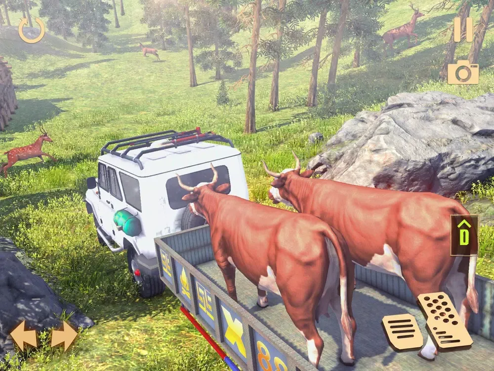 Zrzuty ekranu SUV Driving & Parking Game 3D iPad 