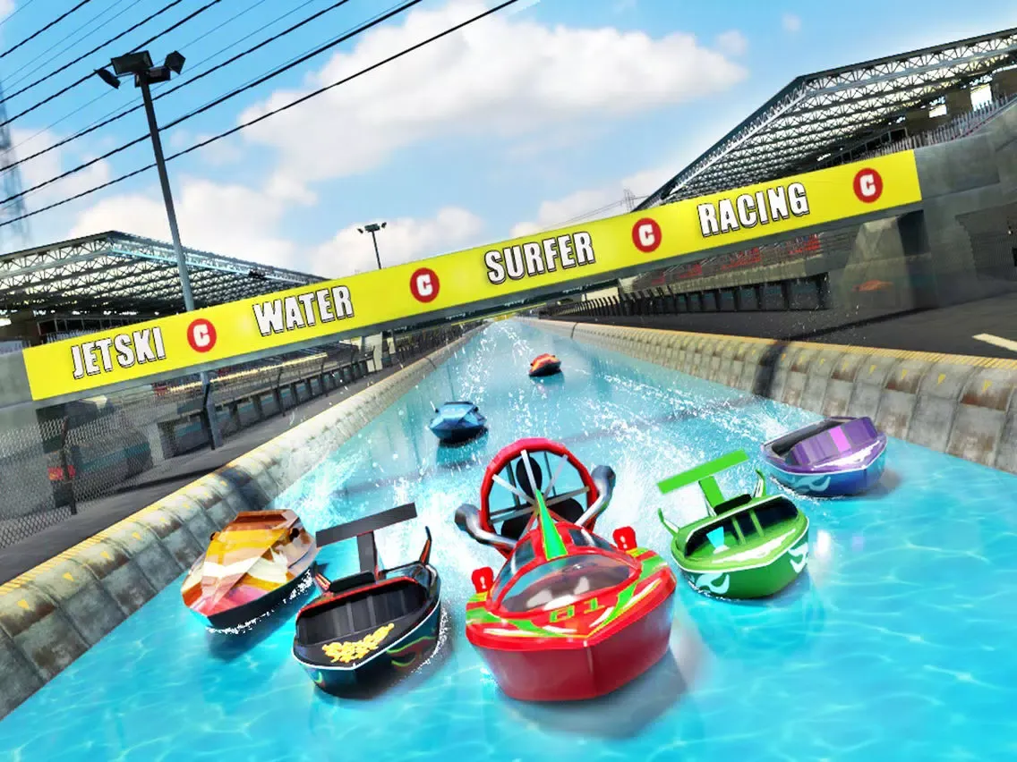 ภาพหน้าจอของ Top Jetski Water Scooter Racer iPad 