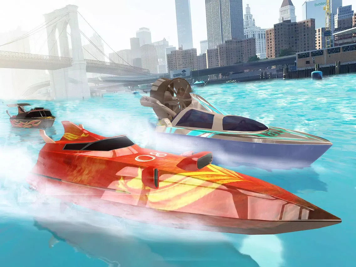 ภาพหน้าจอของ Top Jetski Water Scooter Racer iPad 