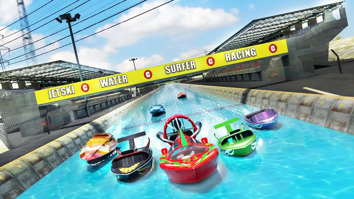 ภาพหน้าจอของ Top Jetski Water Scooter Racer