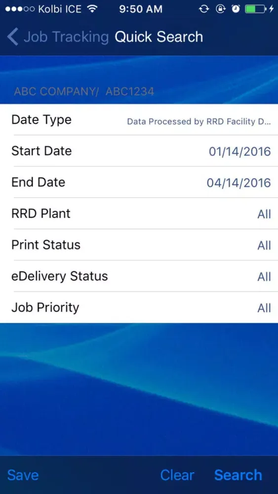 Zrzuty ekranu RRD Pivot Mobile