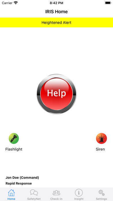 IRIS Alert سکرین شاٹس