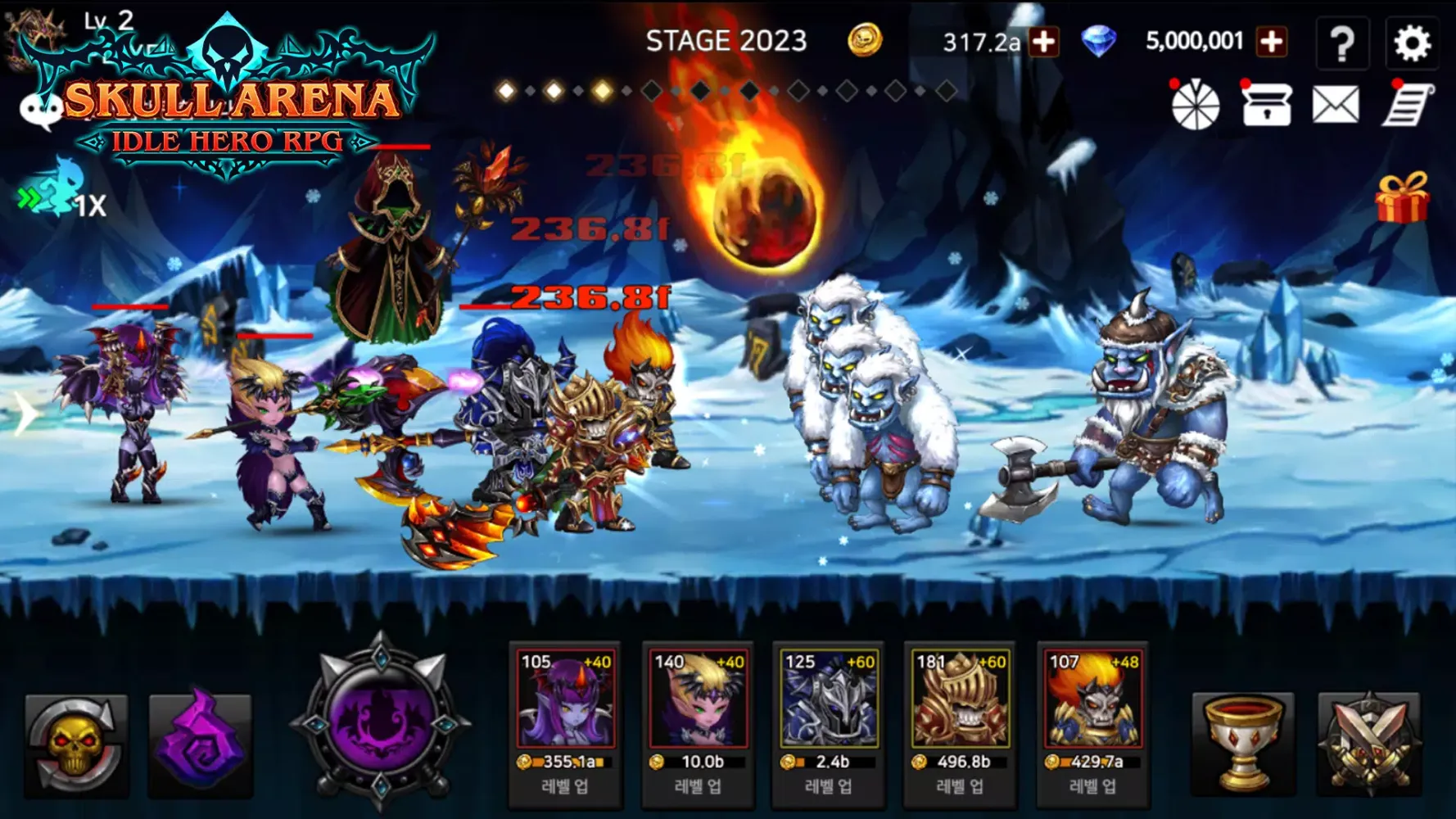 Capturas de pantalla de Skull Arena