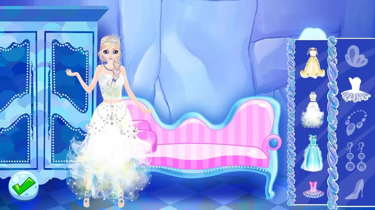 Winter Game Dressup Screenshots