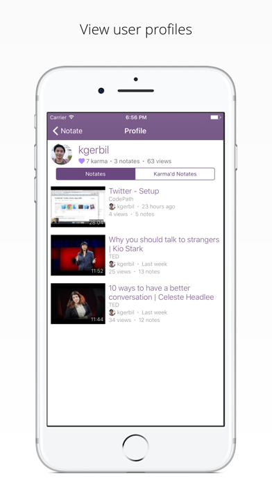 Ảnh chụp màn hình của Notate: Annotate YouTube videos