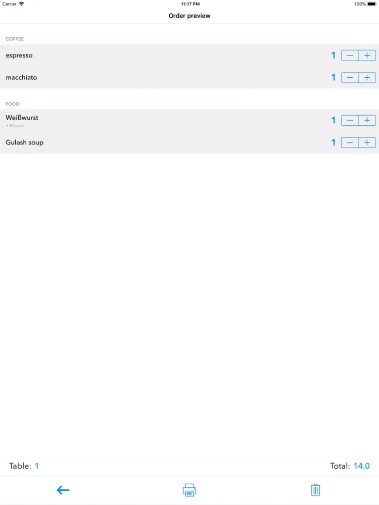 Скриншоты Famulus iPad 