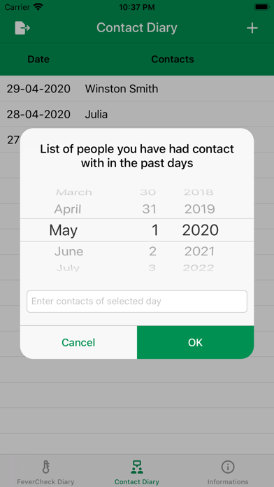 FeverCheck Screenshots