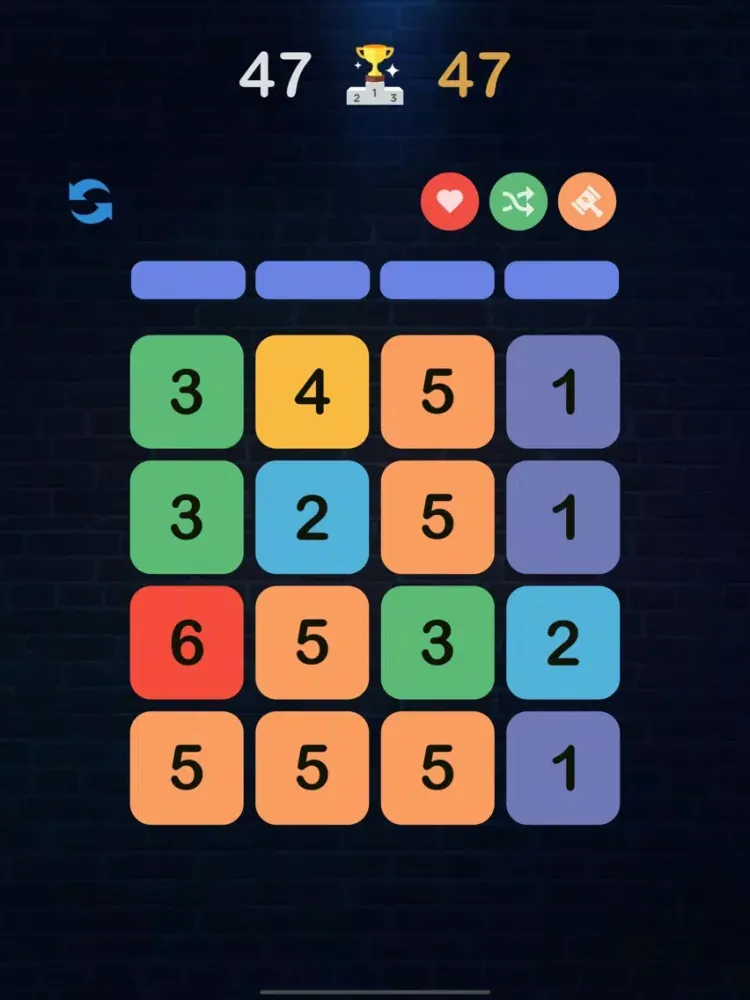 Tangkapan skrin Merge++ iPad 