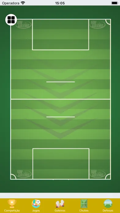 Capturas de tela do Sou Goleiro App