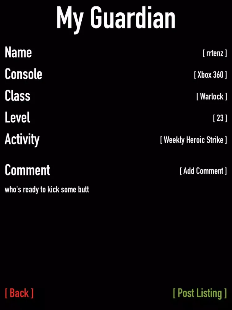 Fill Your Fireteam (Free) - for Destiny iPad 應用截圖