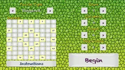 Screenshot di Number Snake