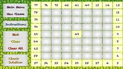 Screenshot di Number Snake