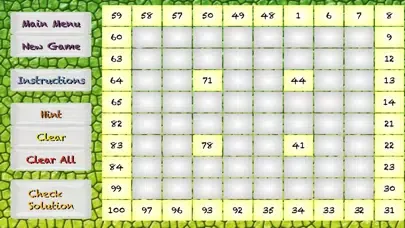 Screenshot di Number Snake
