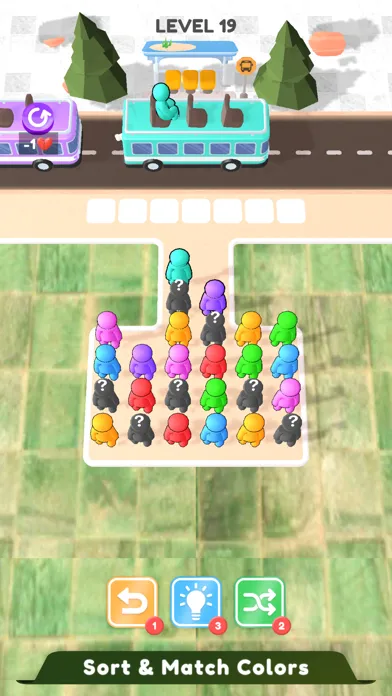 Zrzuty ekranu Bus Seat Jam - 3D Bus Games