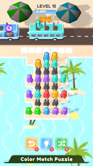 Zrzuty ekranu Bus Seat Jam - 3D Bus Games