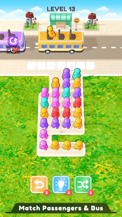 Zrzuty ekranu Bus Seat Jam - 3D Bus Games