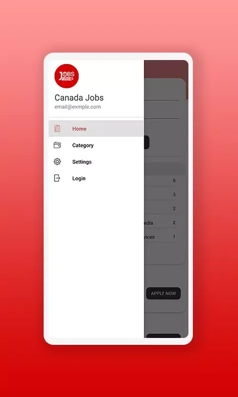 Captures d'écran de Canada Jobs
