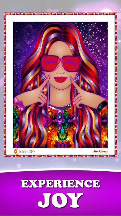 Capturas de tela do AntiStress Adult Coloring Book
