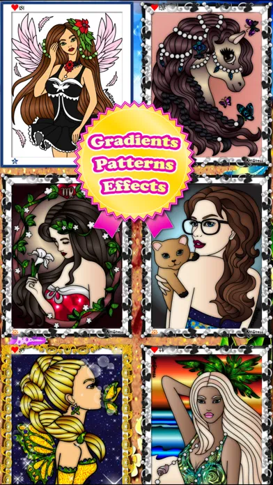 Tangkapan layar Tropical Princess with Fun Coloring Dress Up Games