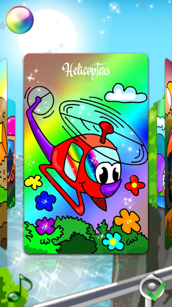 Coloring Pages for Boys with Cars 2 - Games & Pictures for Kids & Grown Ups应用截图