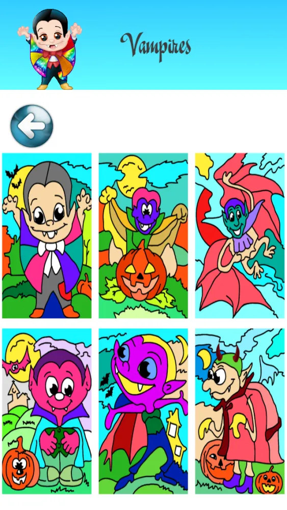صور Fun Halloween Coloring Pages - Painting Pictures & Color Sheets for Kids