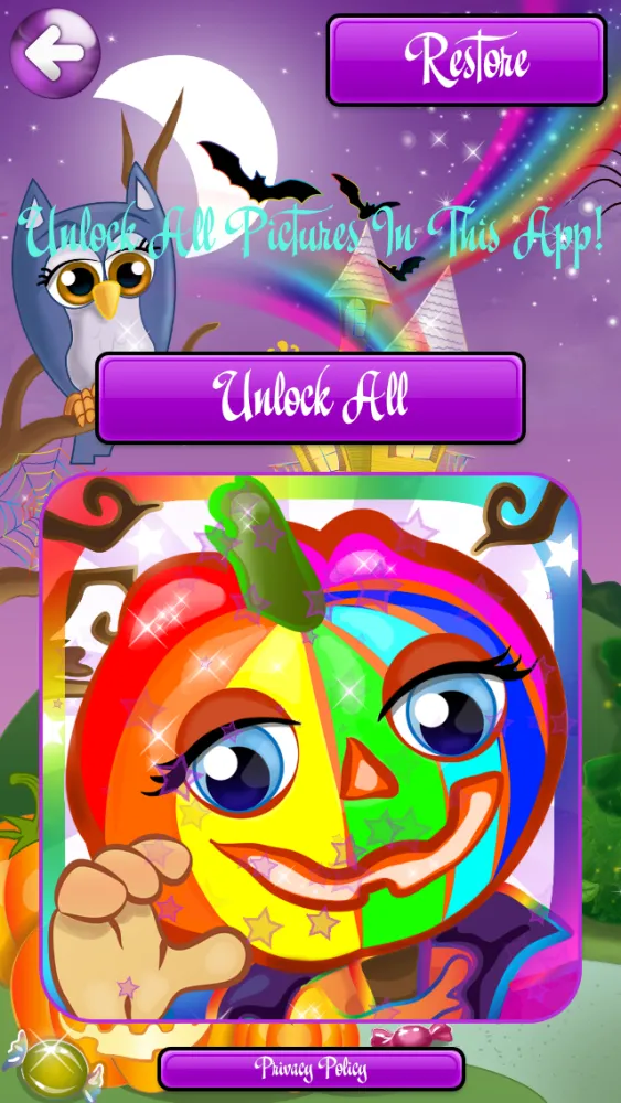 صور Fun Halloween Coloring Pages - Painting Pictures & Color Sheets for Kids