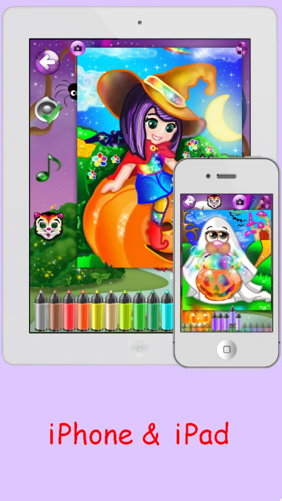 صور Fun Halloween Coloring Pages - Painting Pictures & Color Sheets for Kids