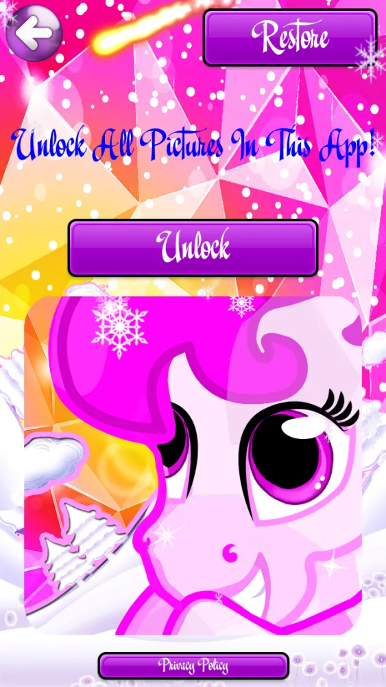 Christmas Coloring Pages for Girls & Boys with Santa & New Year Nick - Pony Painting Sheets & Fashion Papa Noel Games for my Little Kids, Babies & jr Brats Screenshots