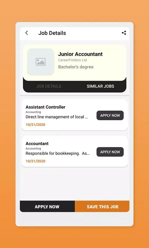 Tangkapan layar Cyprus Jobs