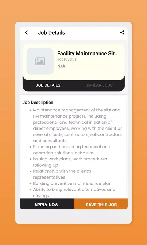 Tangkapan layar Cyprus Jobs