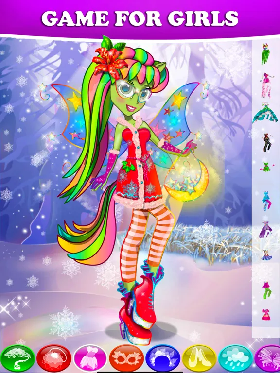 Pony Dolls Dress Up Games iPad  Screenshots