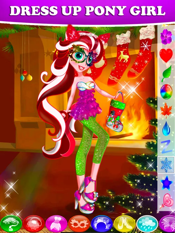 Pony Dolls Dress Up Games iPad  Screenshots