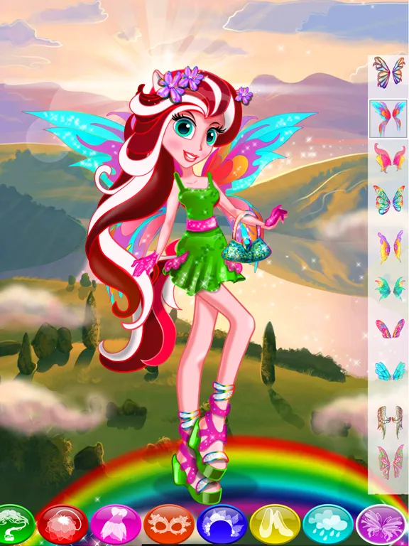 Pony Dolls Dress Up Games iPad  Screenshots