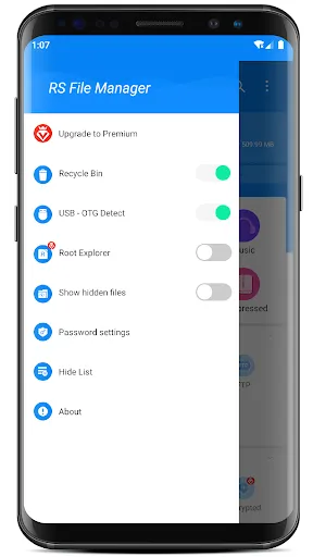 RS File Manager :File Explorer Screenshots