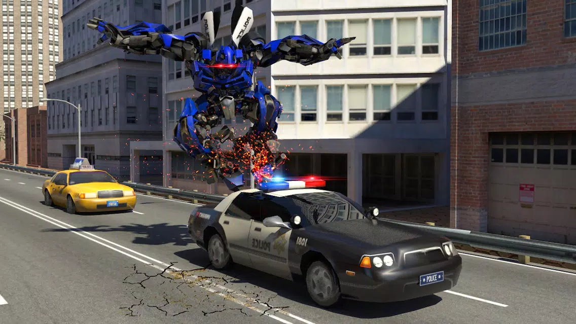Futuristic Police Robot Runner应用截图