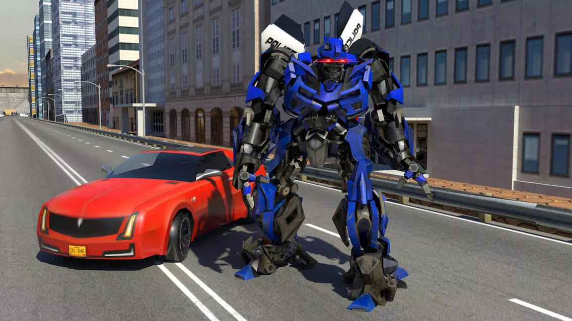 Futuristic Police Robot Runner应用截图
