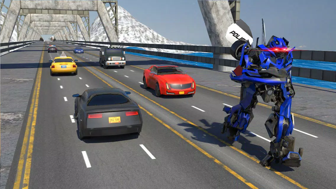 Futuristic Police Robot Runner应用截图