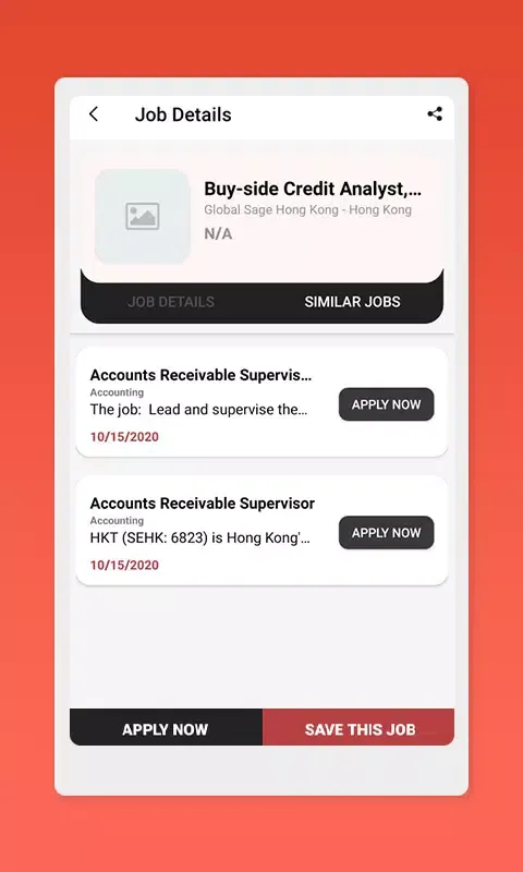 Hong Kong Jobs Screenshots
