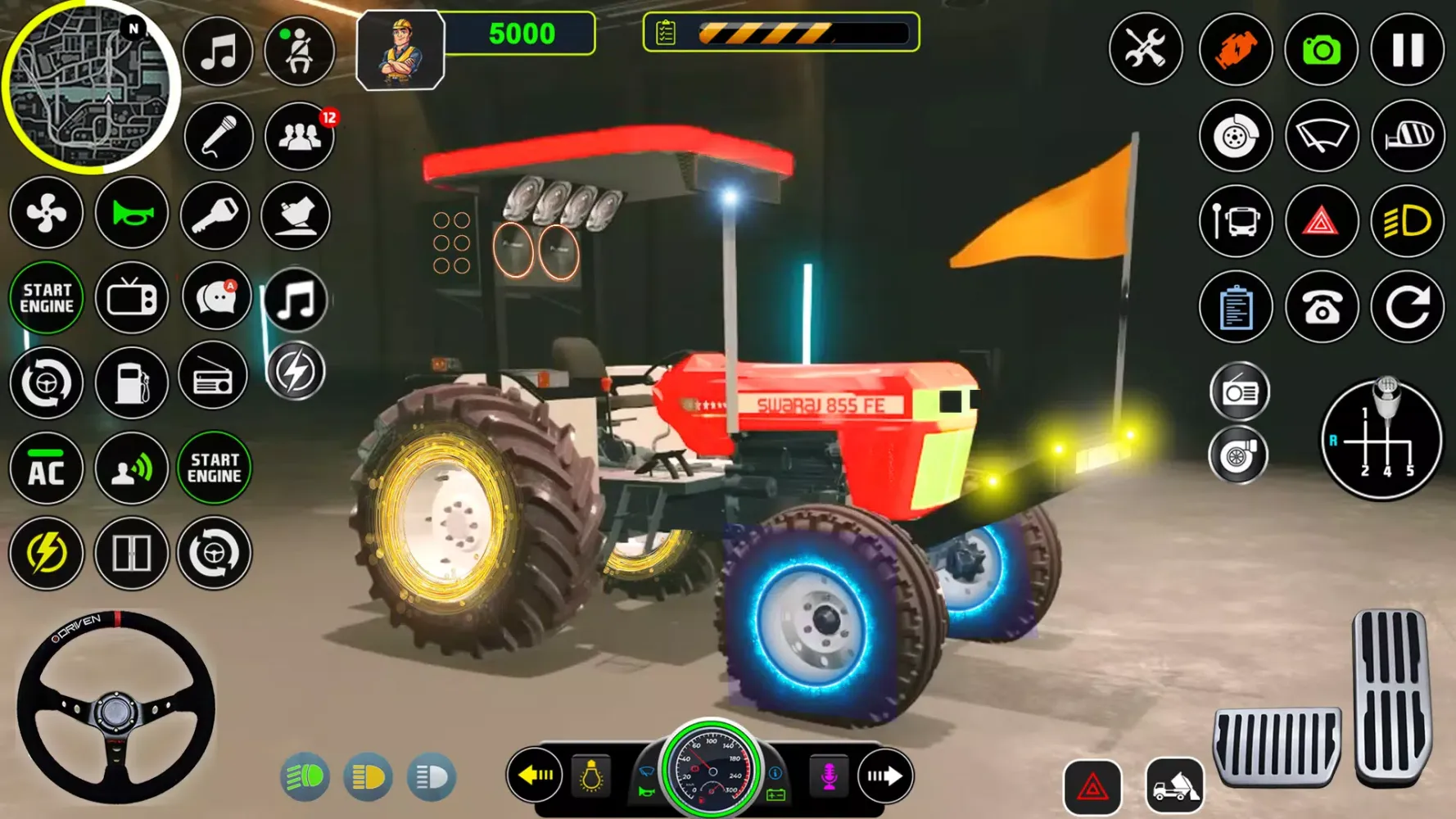 تصاویر Indian Tractor Tochan Game 3d