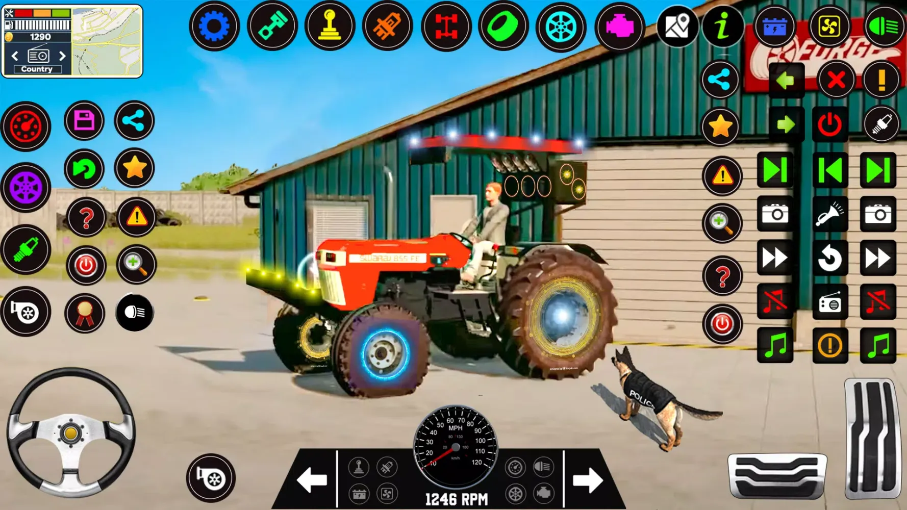 تصاویر Indian Tractor Tochan Game 3d