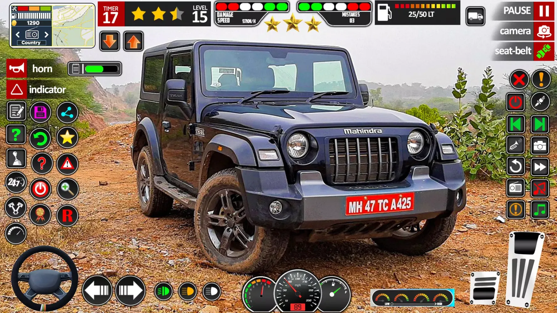 Captures d'écran de Offroad Jeep Driving:Jeep Game