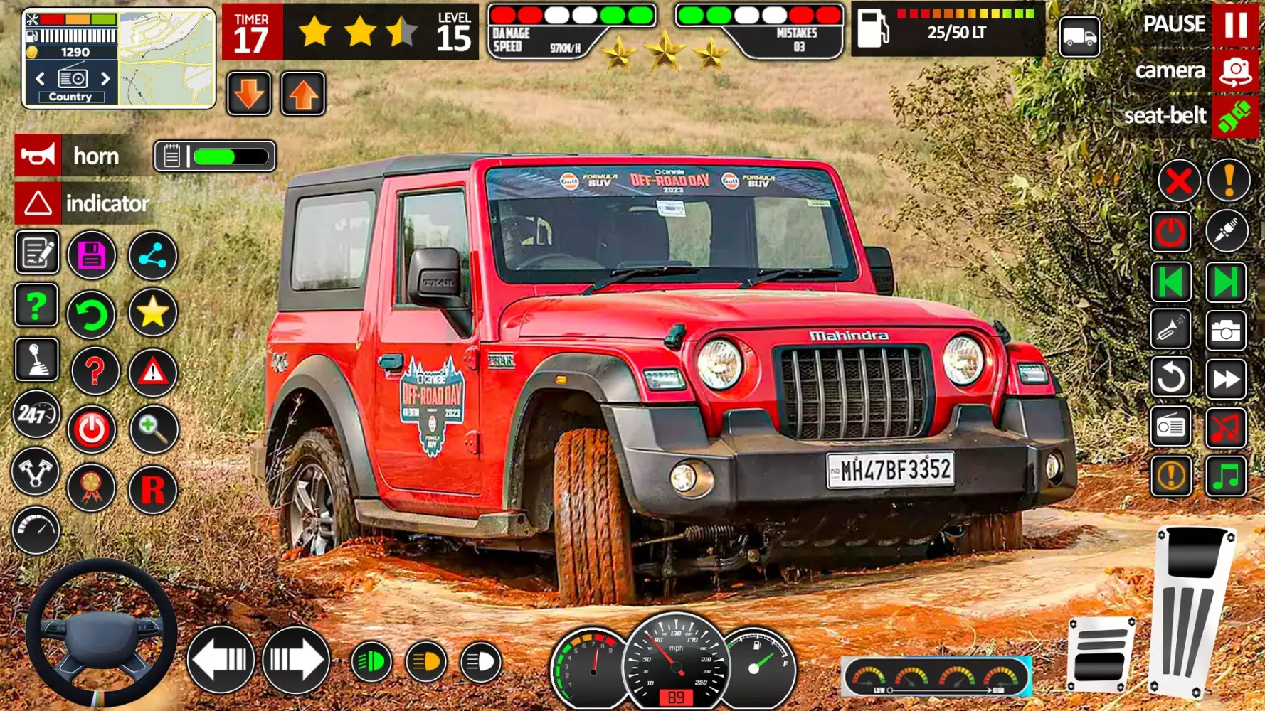 Captures d'écran de Offroad Jeep Driving:Jeep Game